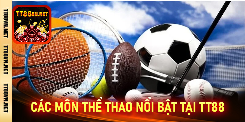 Những bộ môn thể thao nổi bật nhất tại tt88